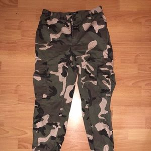 Camo Print Pants